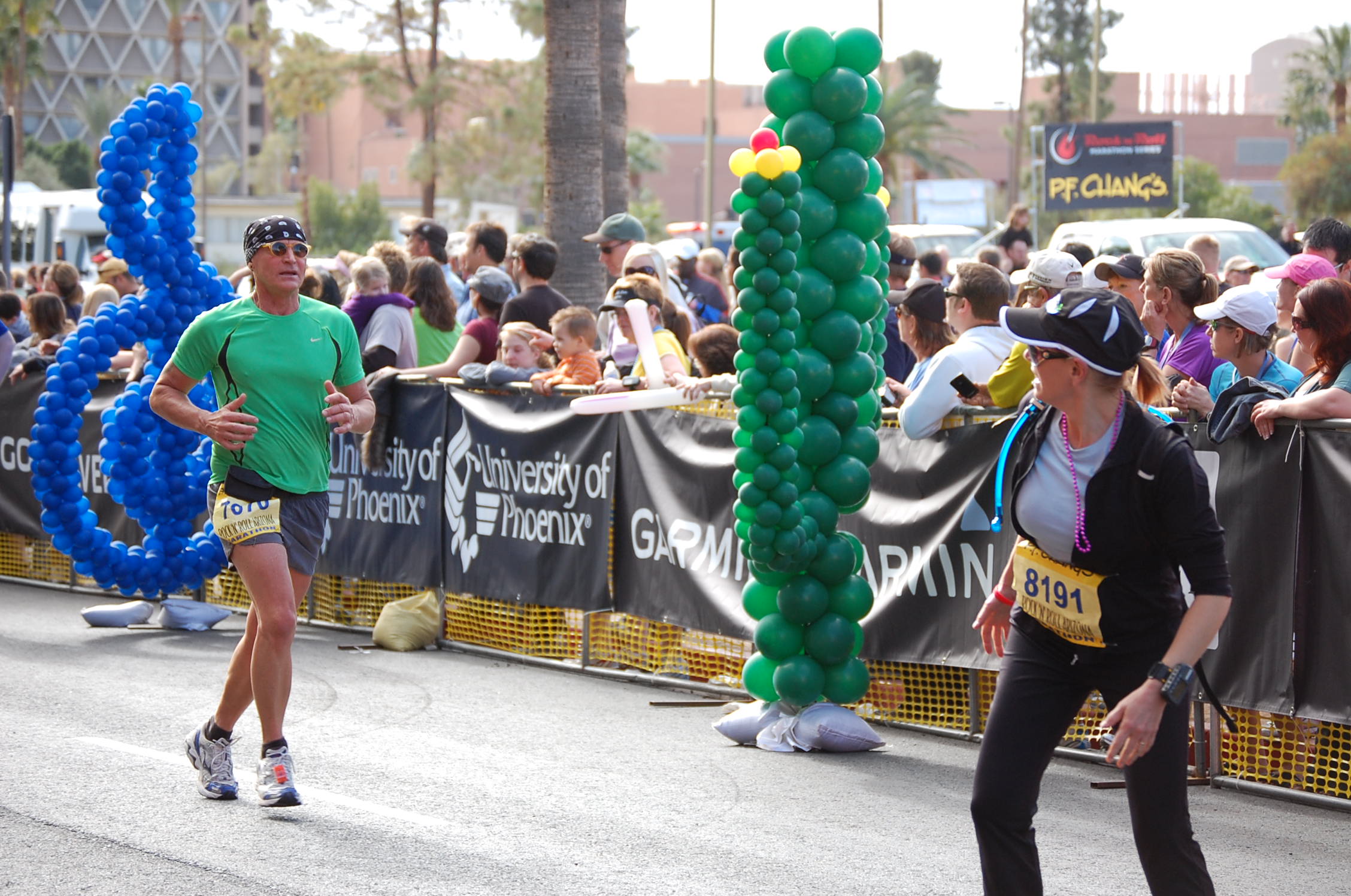 PF Chang finishline