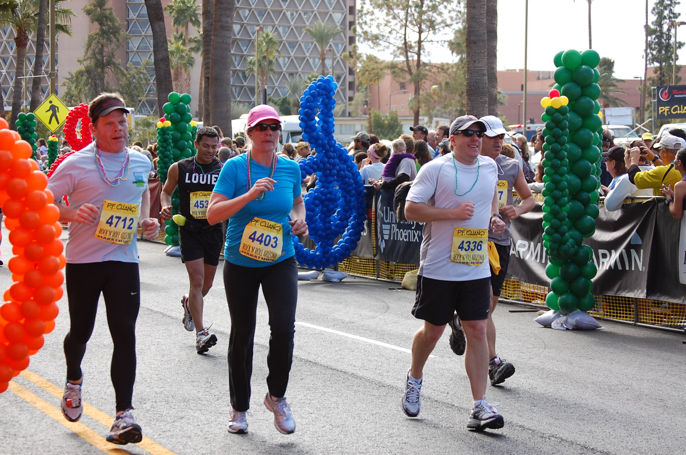 PF Chang finishline