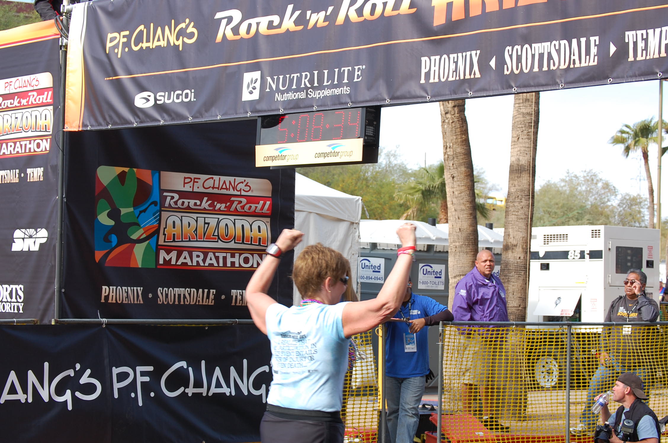 PF Chang finishline
