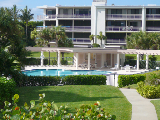 Community heated pool