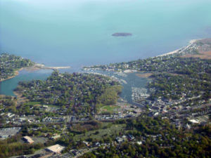 Milford Connecticut Real Estate Aerial