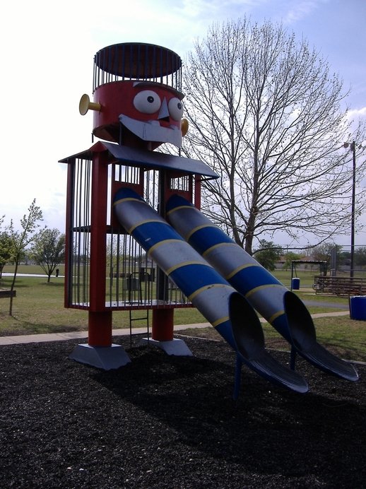 Robot Park is part of the fun that is Benbrook real estate