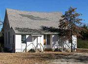 The currently closed Bethany Church is a prime example of past Alvarado real estate.