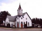 The First Methodist Church is a beautiful example of Alvarado real estate.