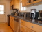 Granite counters with lots of storage in cabinets no image