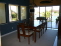Breakfast nook with views of water no image